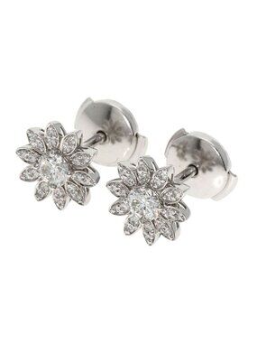 Tiffany & Co. Enchanted Flower Diamond Earrings